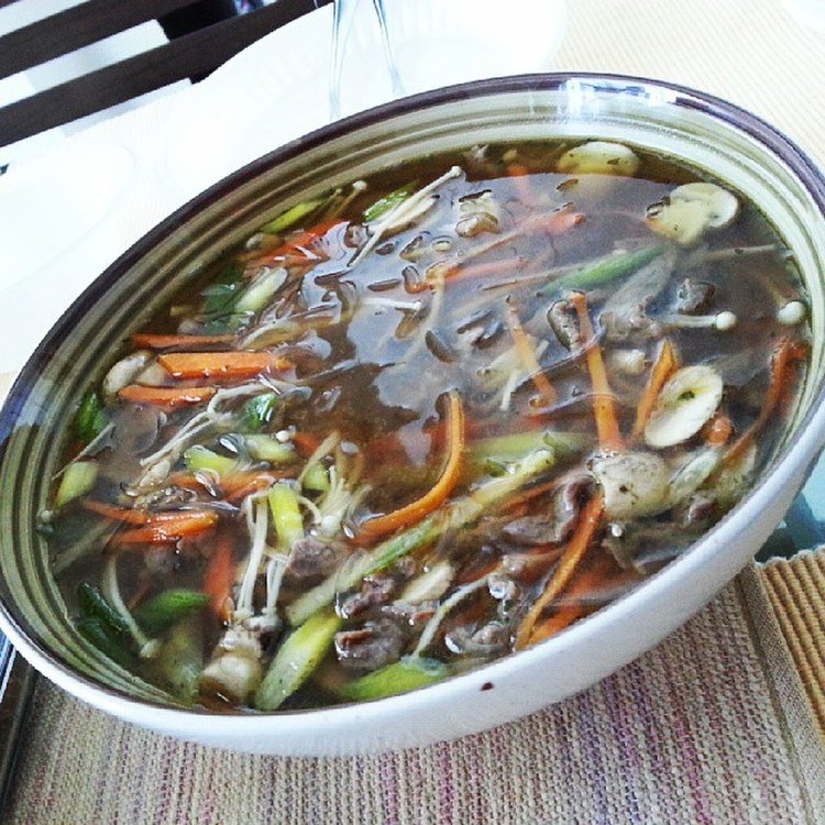 소불고기 버섯전골 4호