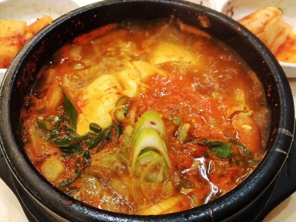 해물 바지락 순두부찌개 24호